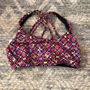 Neon printed Victoria Secret sports bra